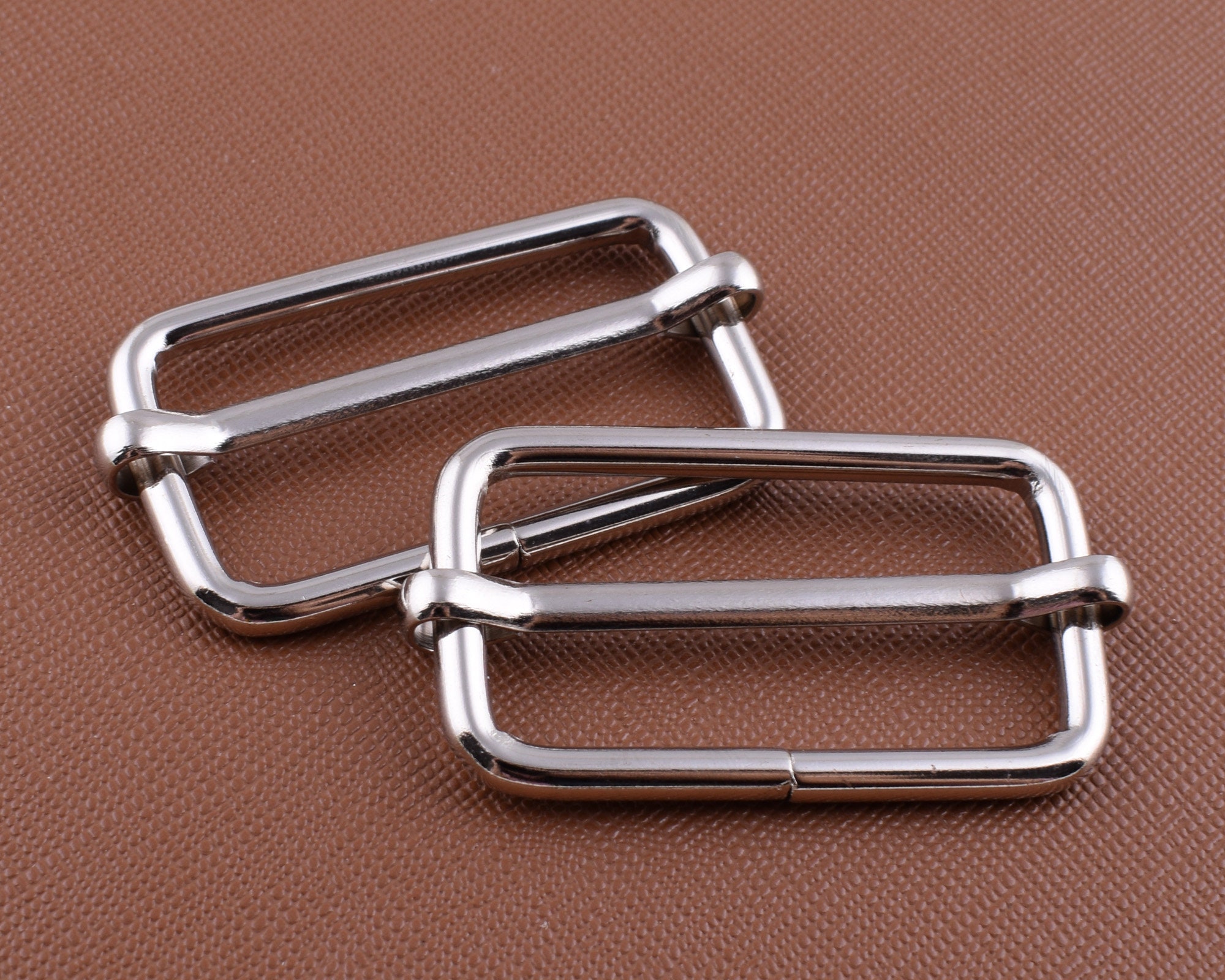 1.5'' Slide Strap Buckles38mm Silver Rectangular Etsy UK