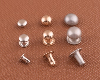 silver/light gold/gray metal rivets rapid rivets,rivets for leather working/handbag/clothing