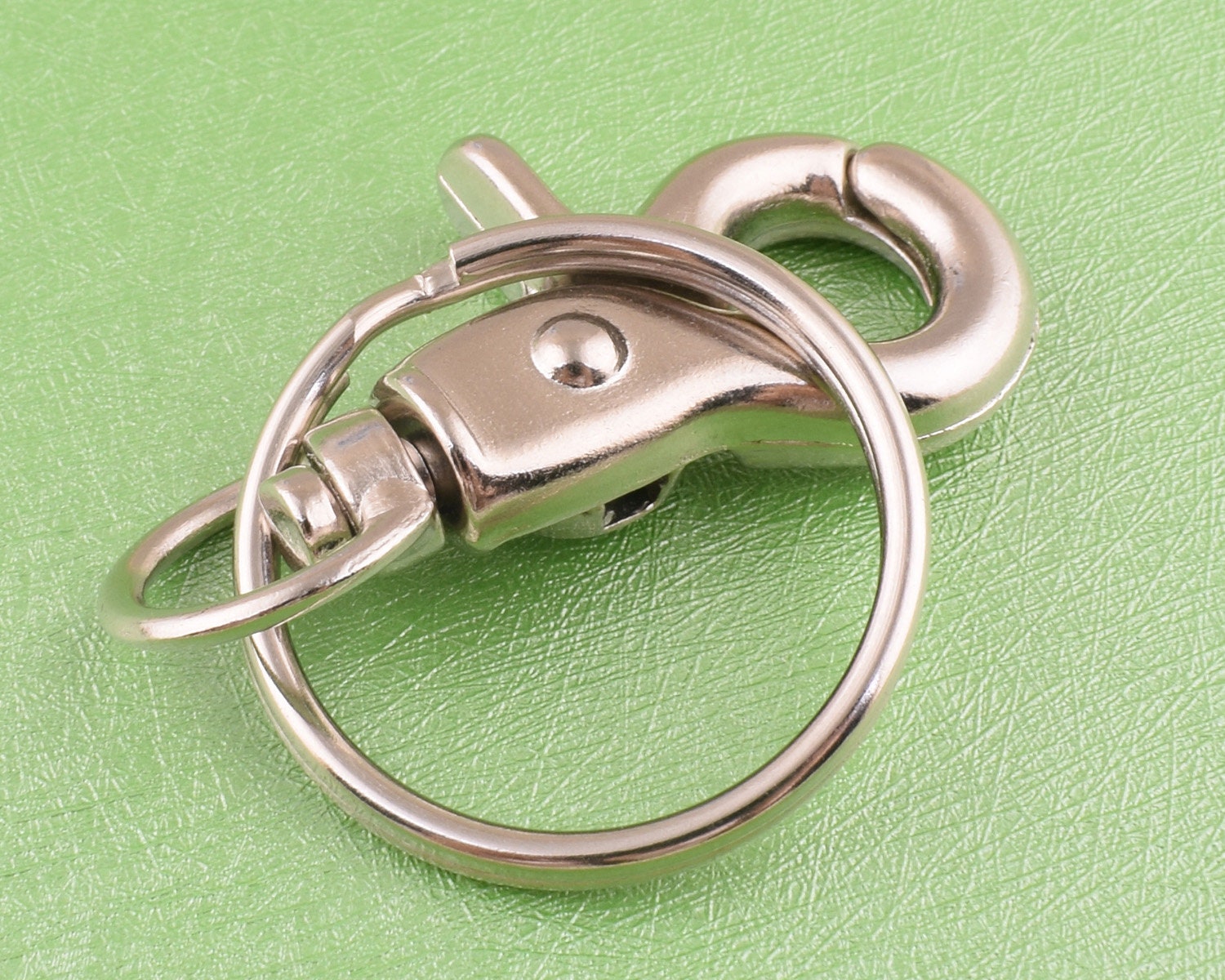 Metal swivel clasps key chain key ring 4 pcs 1 inch silver Etsy