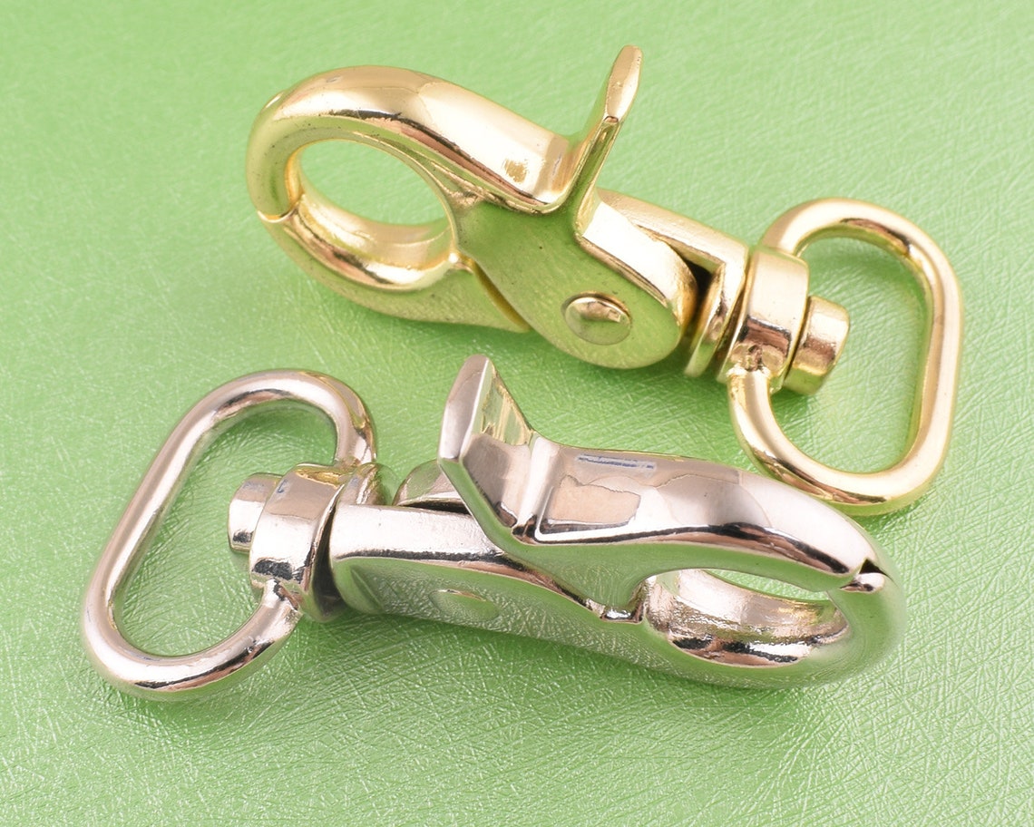 Swivel Clasps Gold/silver Lobster Clasp Metal Swivel Clasps Etsy