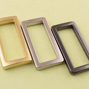 3 Colors 32mm Square ring buckles,6 pcs Light gold/black/silver belt Square buckles,Rectangle Rings metal rectangle ring for belt/webbing