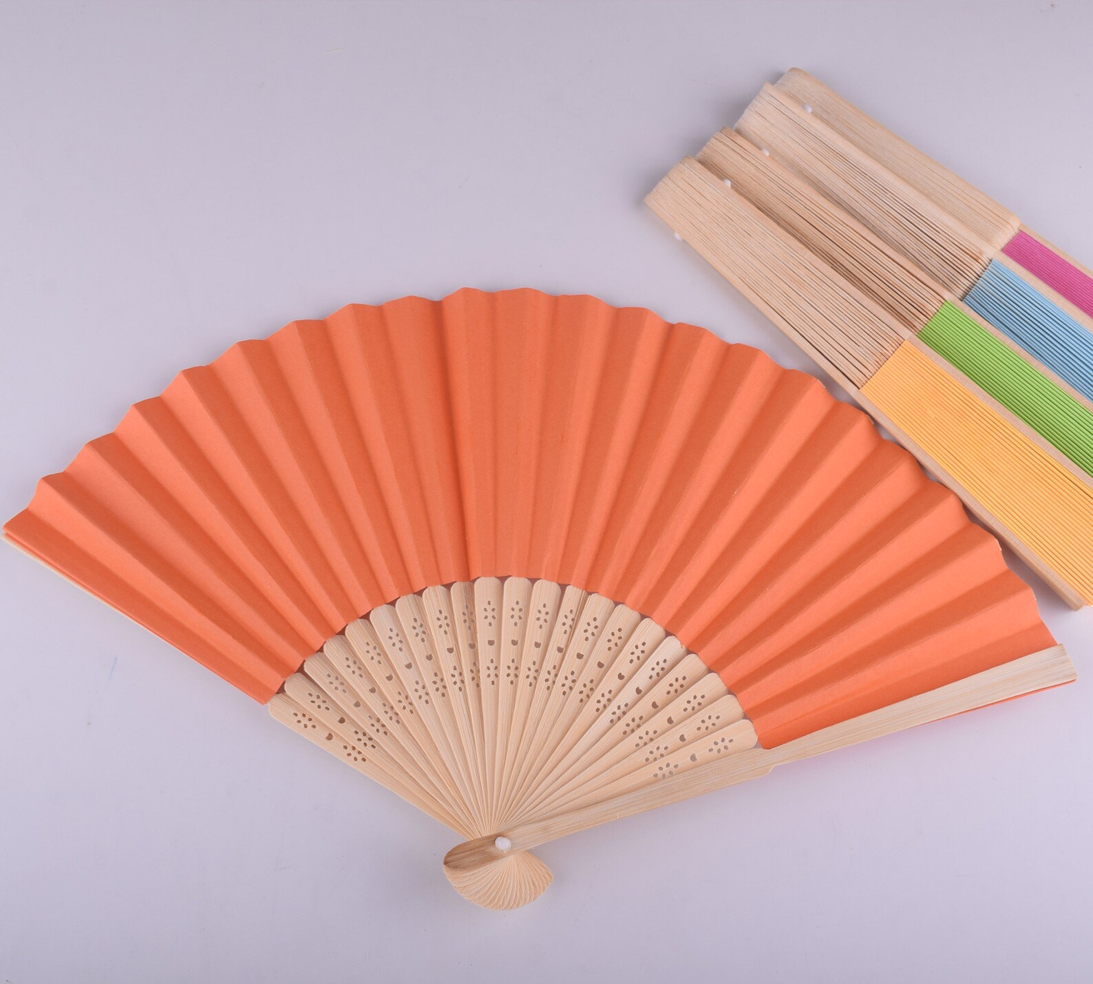 Hand Fans Chinese Paper Fans Bamboo Folding Fans for Etsy