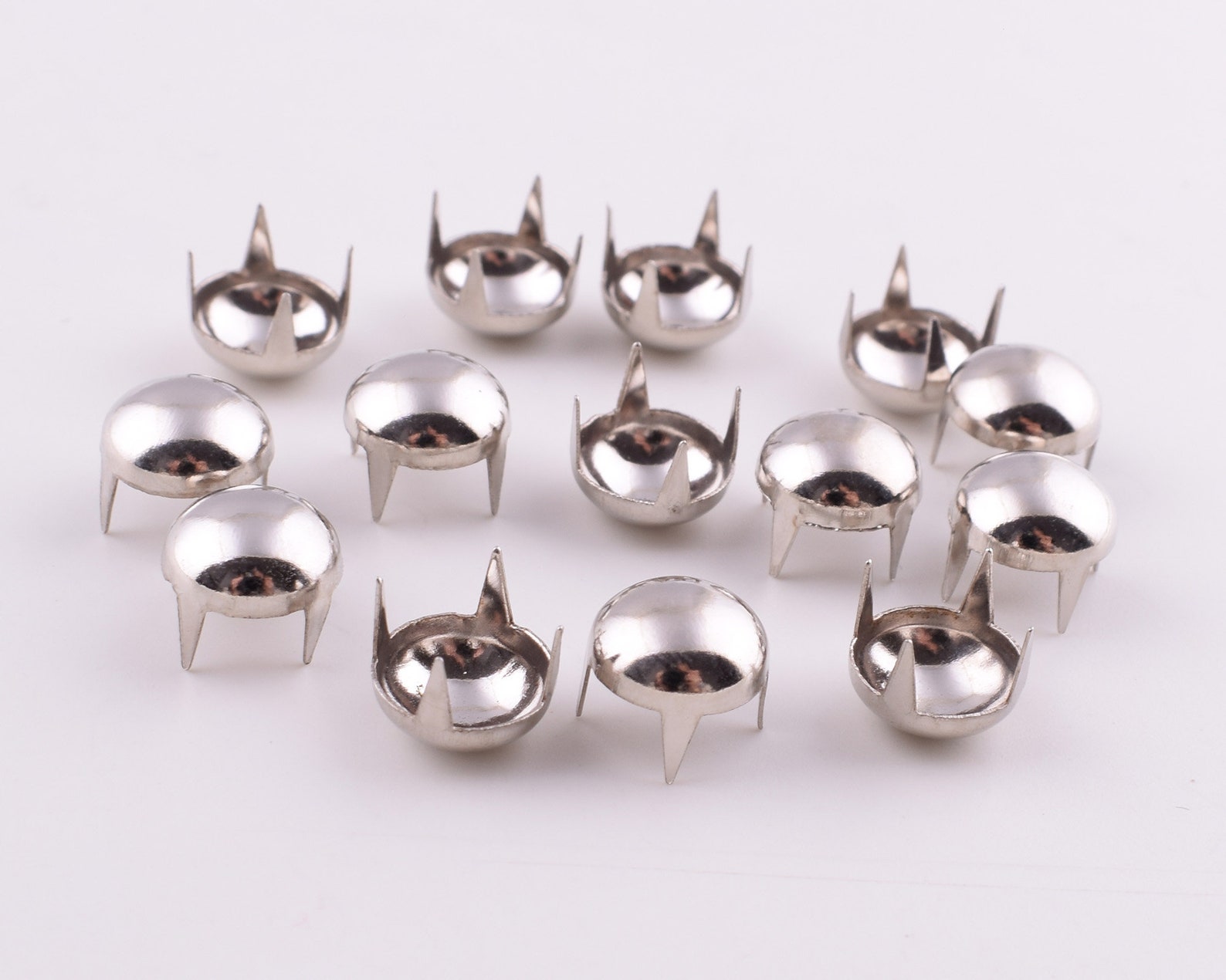 Nailheads Claw Studs9mm Round Dome Silver Rivets Studs200 - Etsy