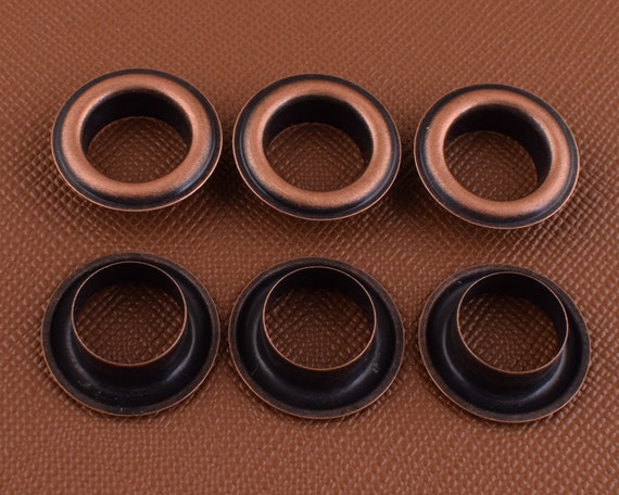 Antique Copper Round Eyelets 1016mm Eyelets Grommet With Washer