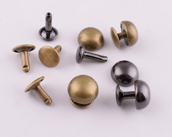 50 Pieces 12MM Star Rivets for Leather Rivet Studs for Clothing