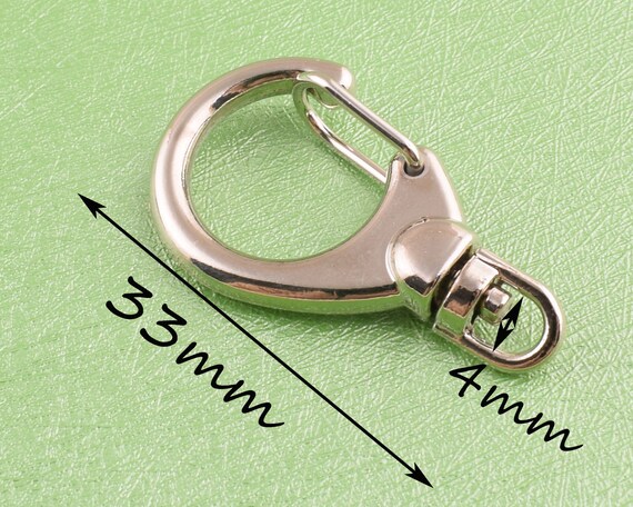 Snap Key Metal Chain Clasp Clip Swivel Hook Buckles Hooks Keychain Buckle  Clasps Ring Handbag Claw Strap Trigger Women