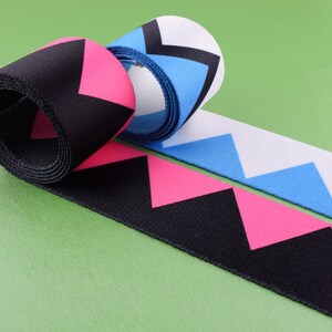 2インチジャカードリボン、50 mmエスニックウェビング幾何学模様ストラップポリエステルウェビング、ハンドルバッグ作り用の柔らかく滑らかなウェビング、1ヤードあたり