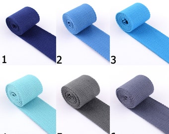 38mm Cotton Strap Webbing Solid Color Webbing,1.5'' Canvas Bag Strap Webbing For Backpacks Belt Dog Collar Diy Sewing Making By The Yard