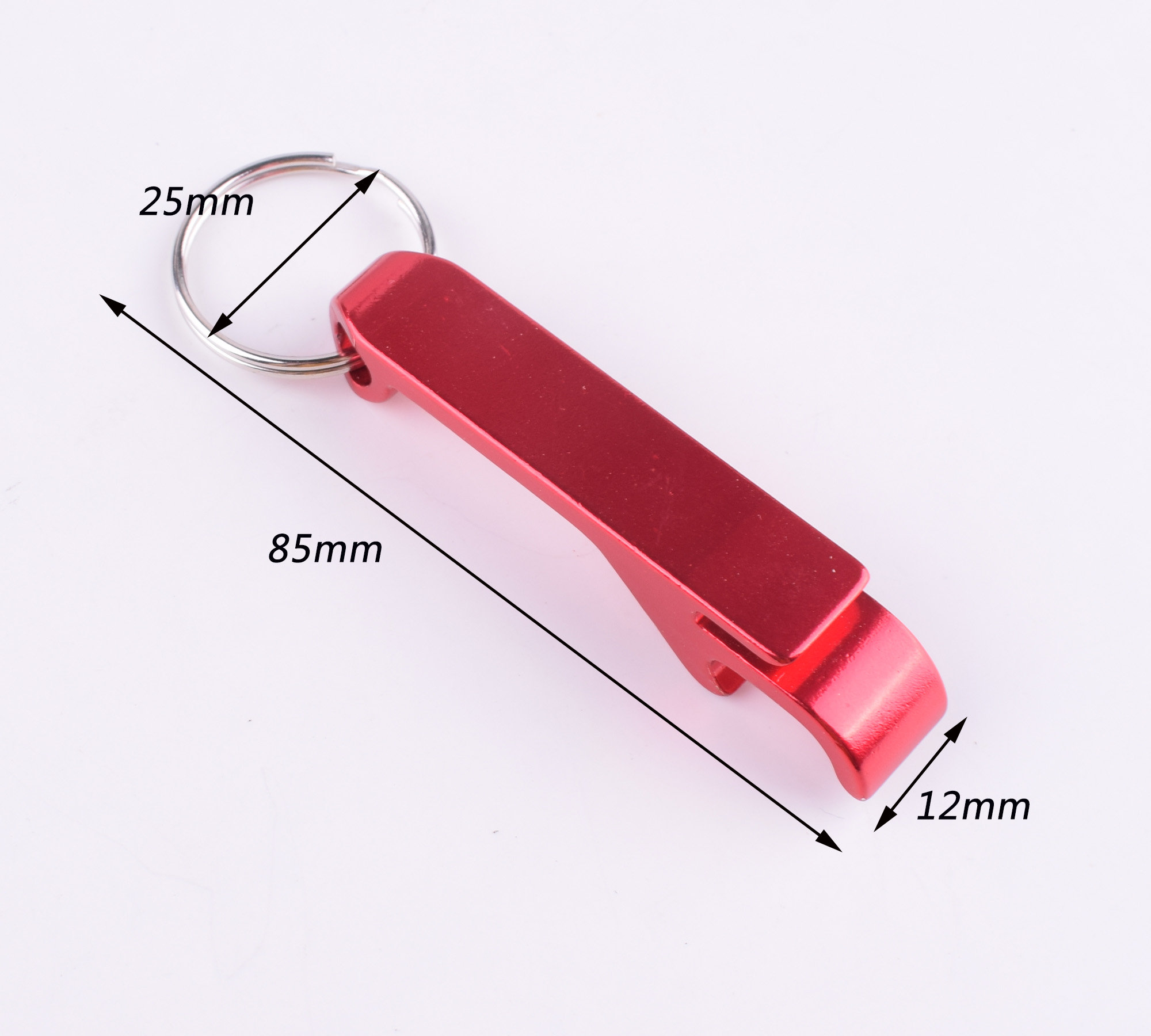 Bottle Opener Keychains,metal Aluminum Bottle Opener Tools With 