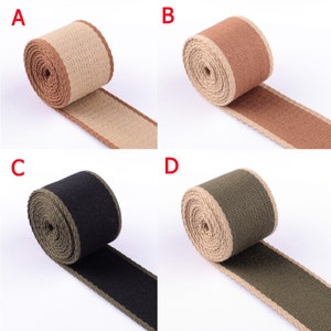 38mm Cotton Webbing for Bag Shoulder,Canvas Backpacks Webbing,1.5&#39;&#39; Webbing Ribbon For Purse Straps,Dog Collar Leash Making Accessories