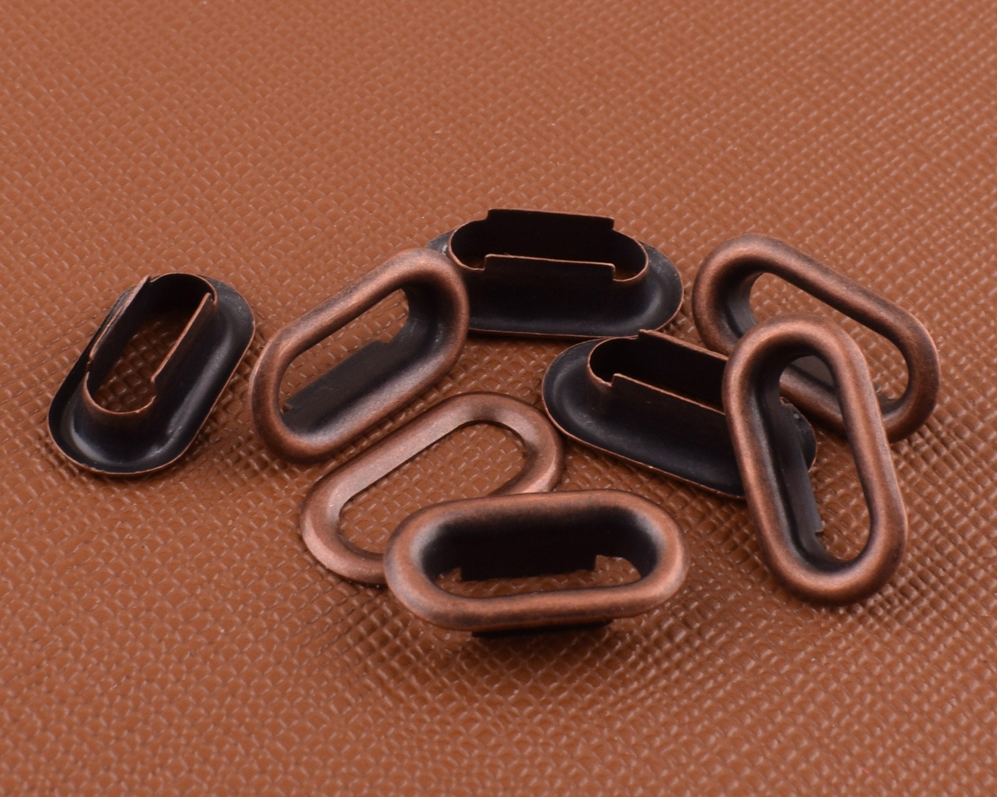 Oval Eyelet With Washer103innermm Antique Copper Oval Etsy