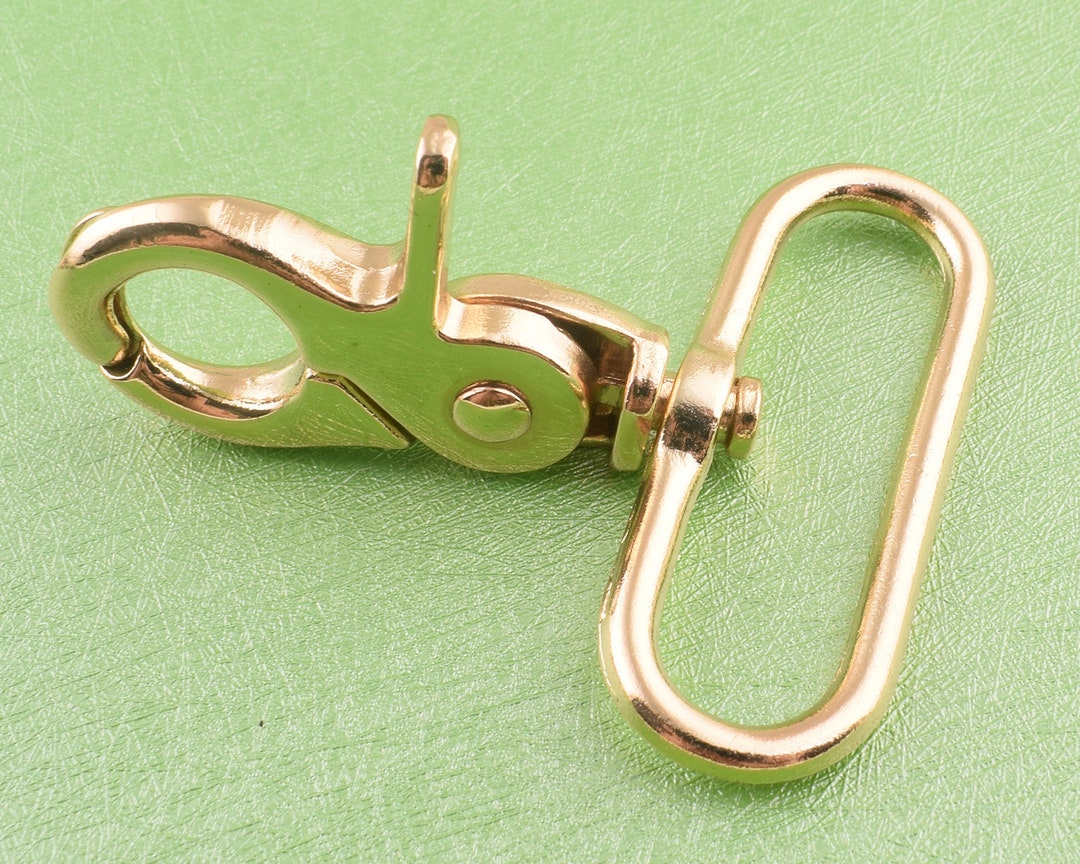 Swivel Clasps Gold Swivel Snap Hook Metal Lobster Clasp Hook for