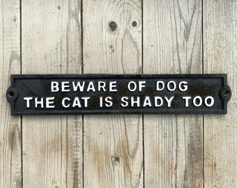 beware of the dog sign screwfix