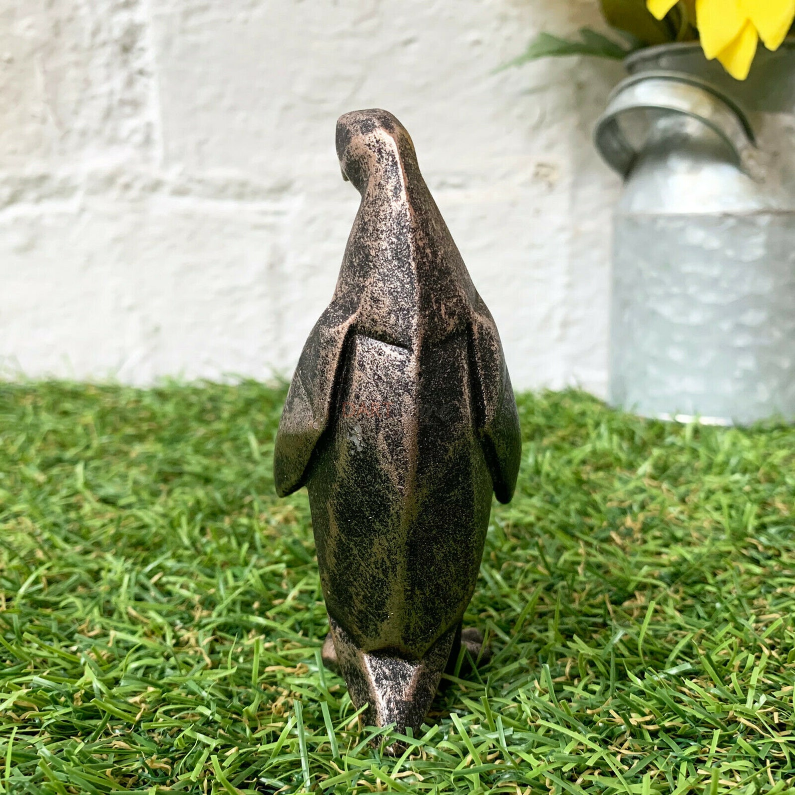 resin penguin statues