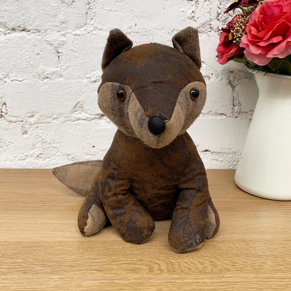 Heavy Duty Weighted Faux Leather Fox Animal Novelty Decorative Etsy