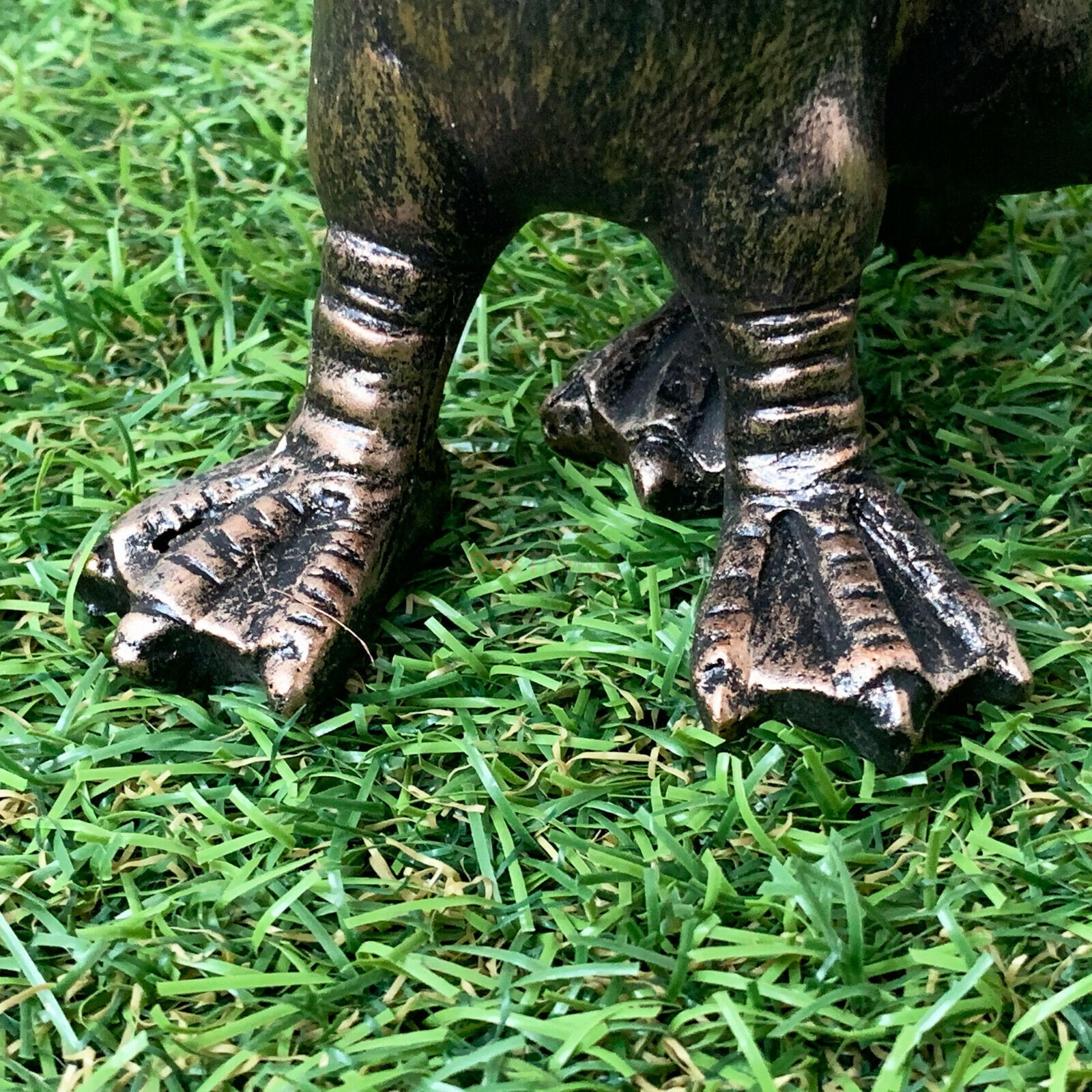 Vintage Garden Statue Sculpture Pair Of Ducks Decorative Etsy