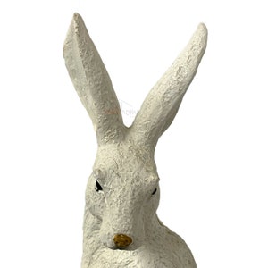 resin hare garden ornament