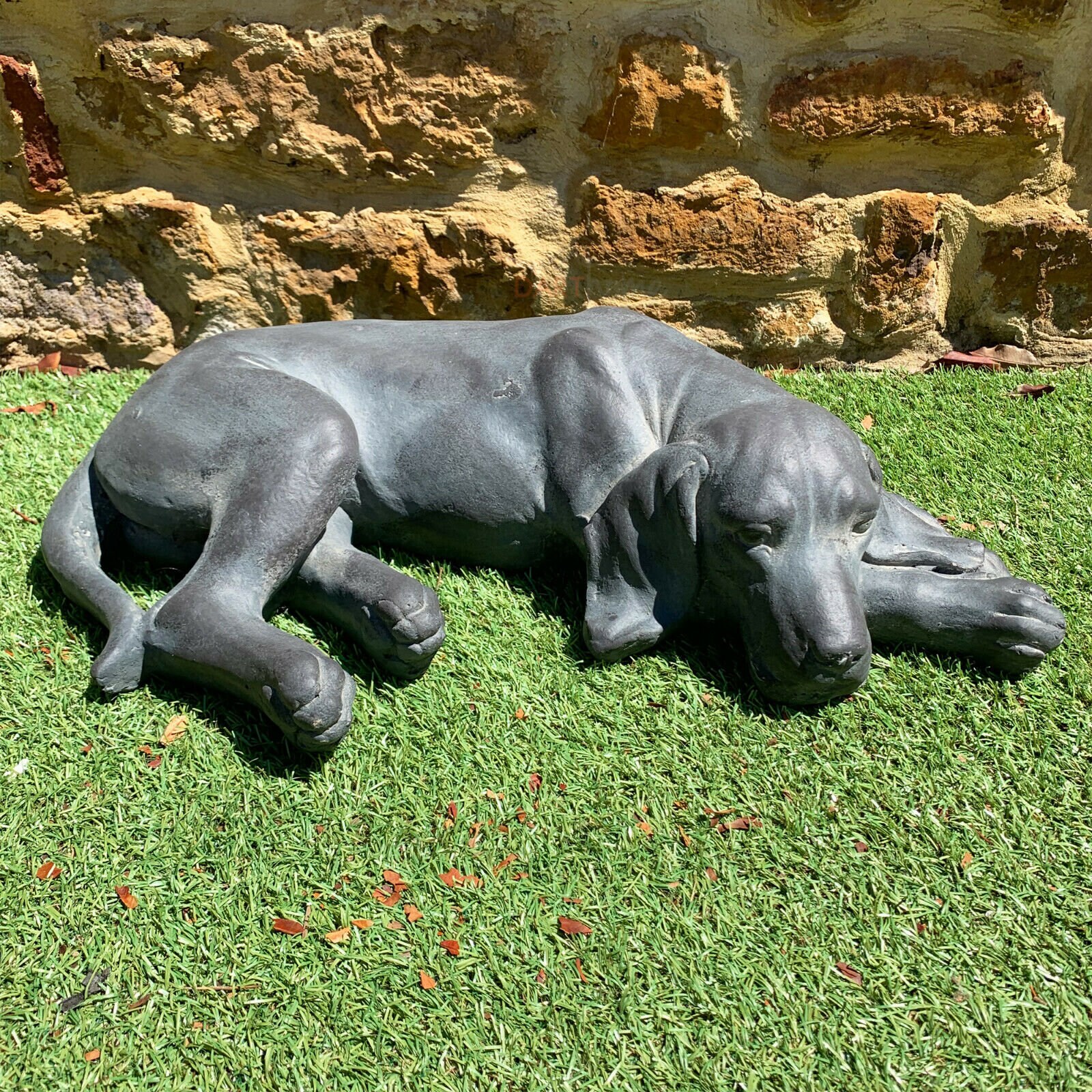 Outdoor Garden Statue Weimaraner Sculpture Large Resin Content Etsy