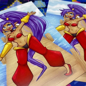 Impressão Shantae | 4"x6"