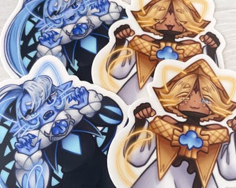 Cat Shadow Vanilla Stickers | 3.5" | Waterproof / Dishwasher-Safe