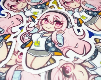 Sonico Sticker | 3.5&quot; | Waterproof / Dishwasher-Safe