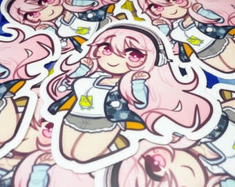 Sonico Sticker | 3.5" | Waterproof / Dishwasher-Safe