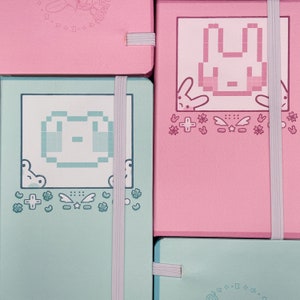 Frog & Bunny Blank Notebook Journals | A6 | 5.5&quot;x3.5&quot;