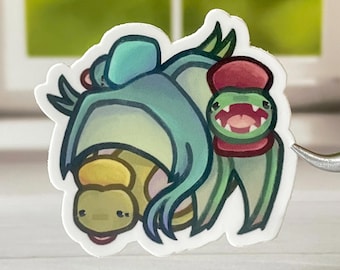 Lethal Company Tulip Snake Sticker | ~2.5" | Waterproof / Dishwasher-Safe