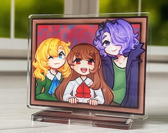 Ib Frame Acrylic Standee | 3" | Double Sided Print | One Piece