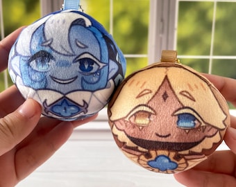 Shadow Vanilla Manjuu Plush Charms | 3"