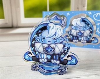 Shadow Milk Cookie Acrylic Standee | 3" | Double Sided Print | One Piece