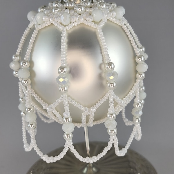 Beaded Ornament Cover - Etsy