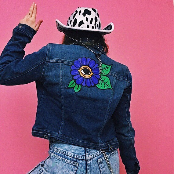 grl pwr denim jacket