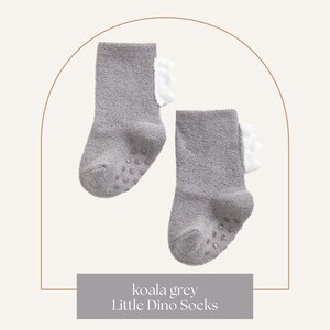 Pipiniko Socks Boys Dino Velociraptor Anti Slip