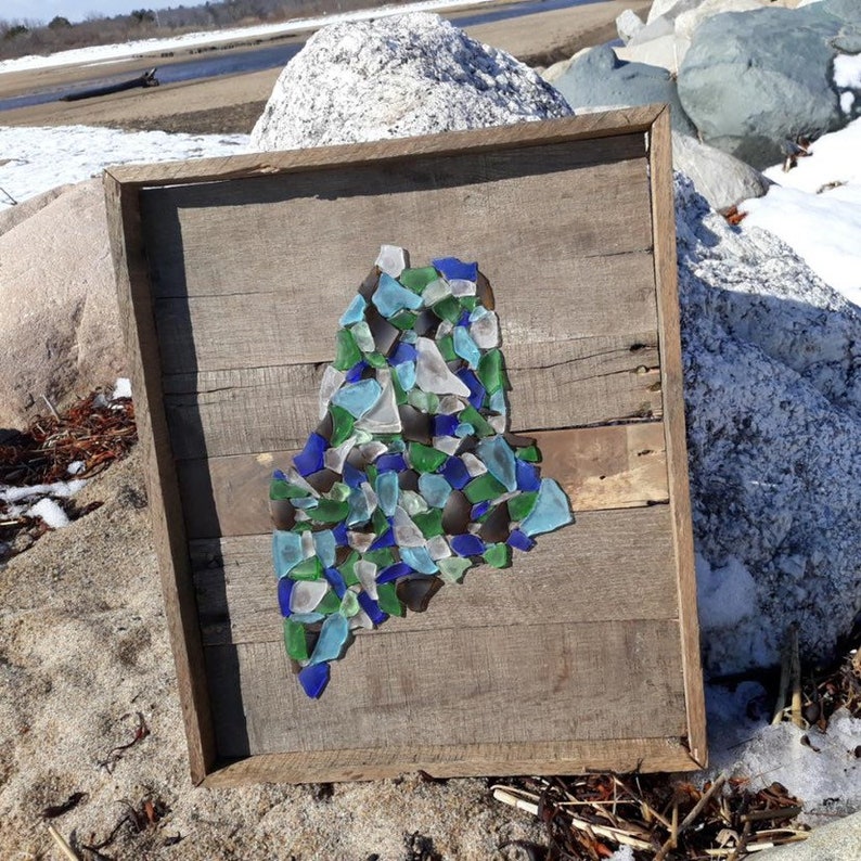 Maine Sea Glass Etsy