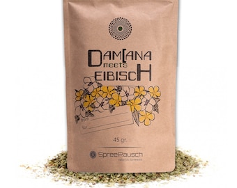 Damiana meets marshmallow tea blend from SpreeRausch, YOUR original herbal blend for many uses