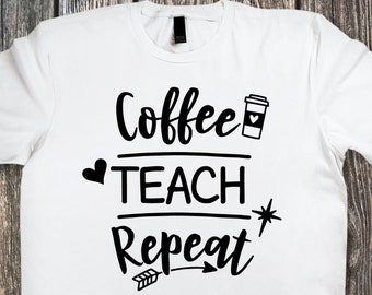 Download Teach Repeat Svg Etsy