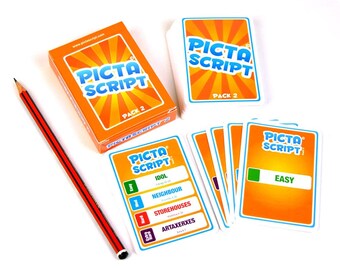 PICTASCRIPT Pack 2 - The Bible Based Quick Draw Card Game