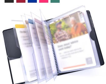 JW Ministry Small Tract Holder - 10 Pocket - Softback New 2025 Mini Tracts