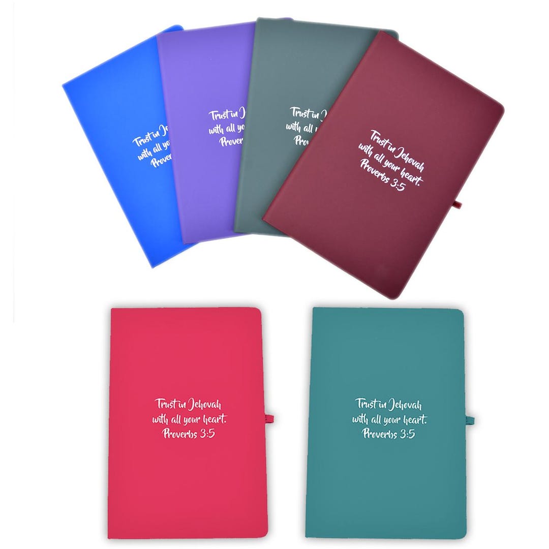 JW Note Book - Gift - Notepad - Meetings - A5 Soft Feel Notebook ...