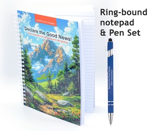 2024 Convention Notepad & Pen Set - JW Ring bound A5 Notebook
