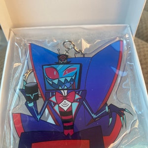 Vox Hazbin Hotel 3” keychain some in stock!!!
