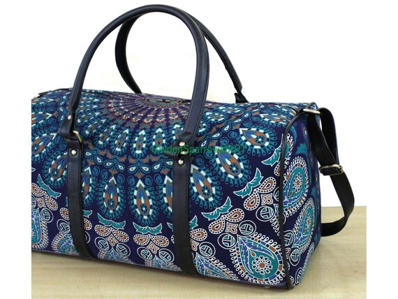 fabric duffle bag