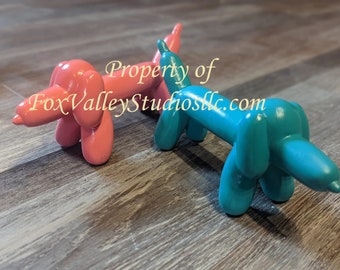 Ceramic Balloon Doggie (you choose Pink or Turquoise)