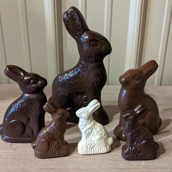 Chocolate Rabbit (ceramic) Size Med