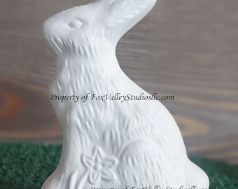 Small Bisque Easter Rabbit Ready to Paint