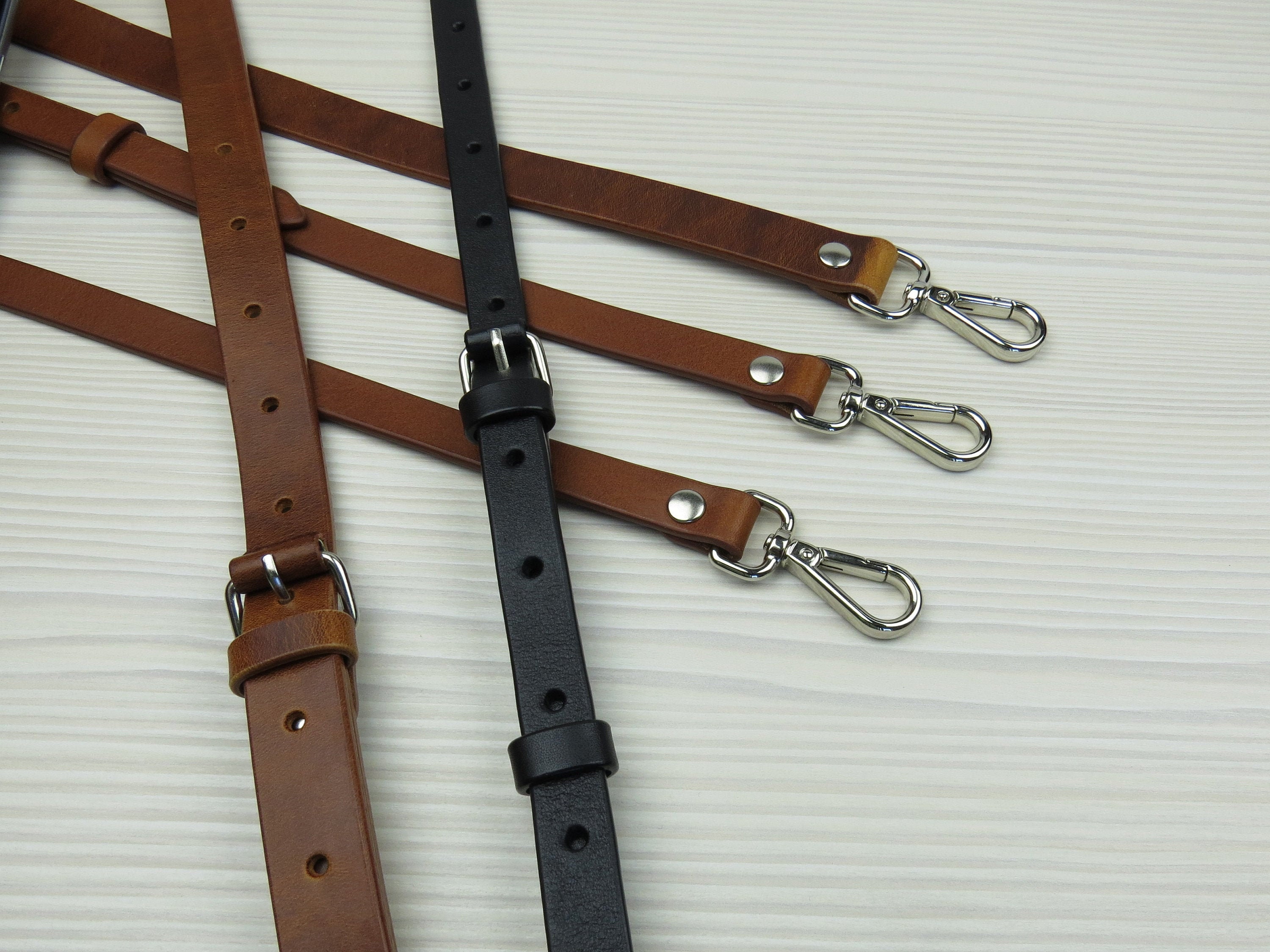 Adjustable Extender for Purse Strap, Extension Bag Strap, Vegan Leather Purse  Strap Extender, Additional Strap for Bags and Purses to Extend 