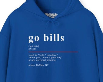 Buffalo Mafia Football Fan Fun Gift New York - Unisex Heavy Blend Hooded Sweatshirt Hoodie