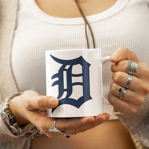 Detroit D Michigan Ceramic Mug 11oz