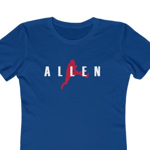 Josh Allen - AIR ALLEN - Buffalo Football Mafia design - Women's The Boyfriend Tee